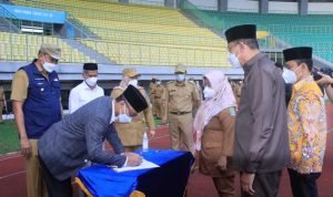 Pemkot Bekasi dan BPKP Jabar Tandatangani Sumpah Pemberantasan Korupsi